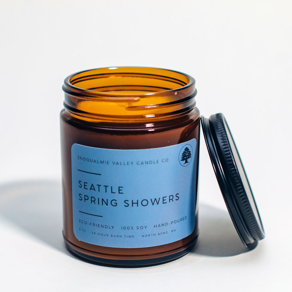 Snoqualmie Valley Seattle Spring Showers Candle | Made In Washington | Local Hand-poured Candles
