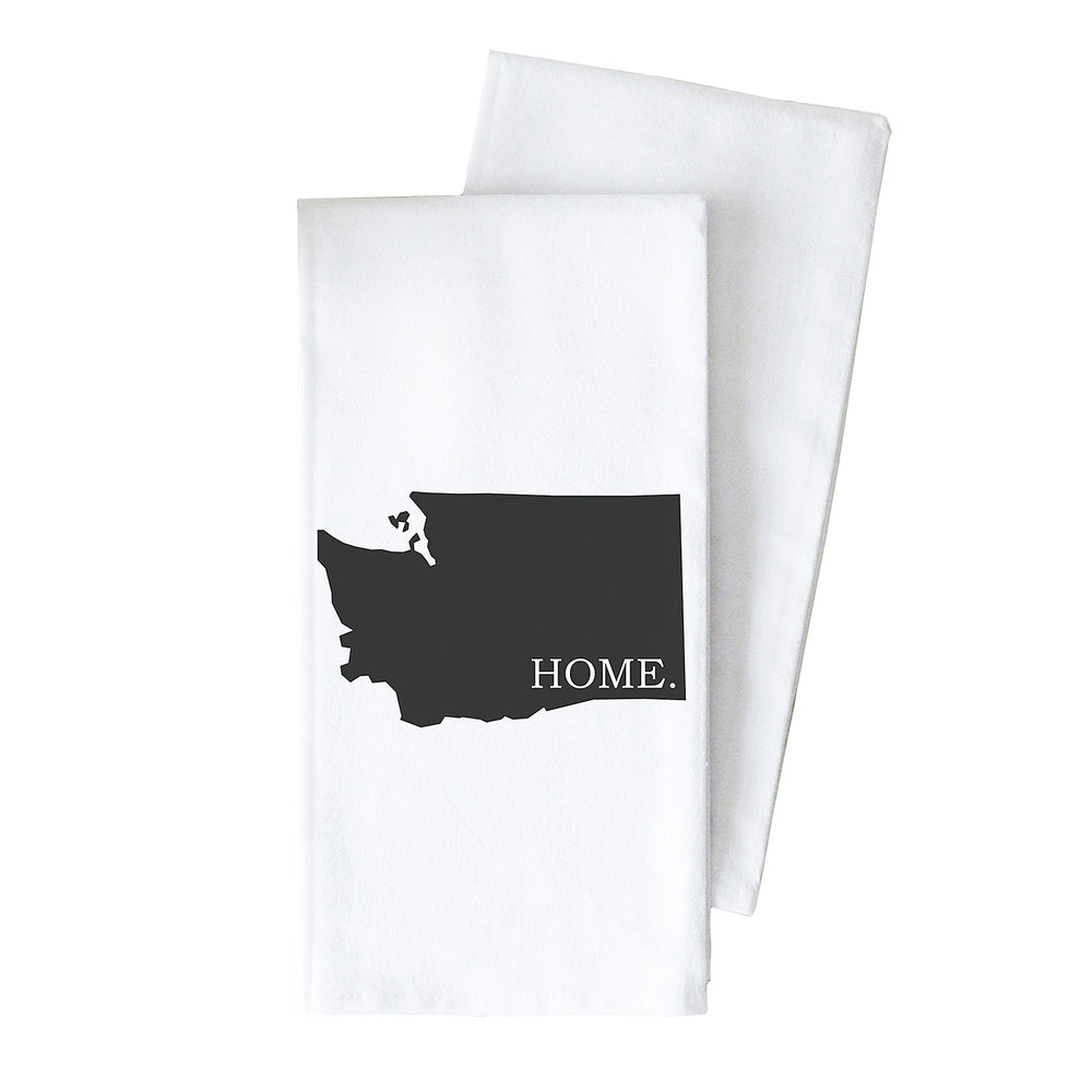 
            
                Load image into Gallery viewer, Porter Lane Home Washington State Tea Towel | Made In Washington | Gifts for The Kitchen
            
        