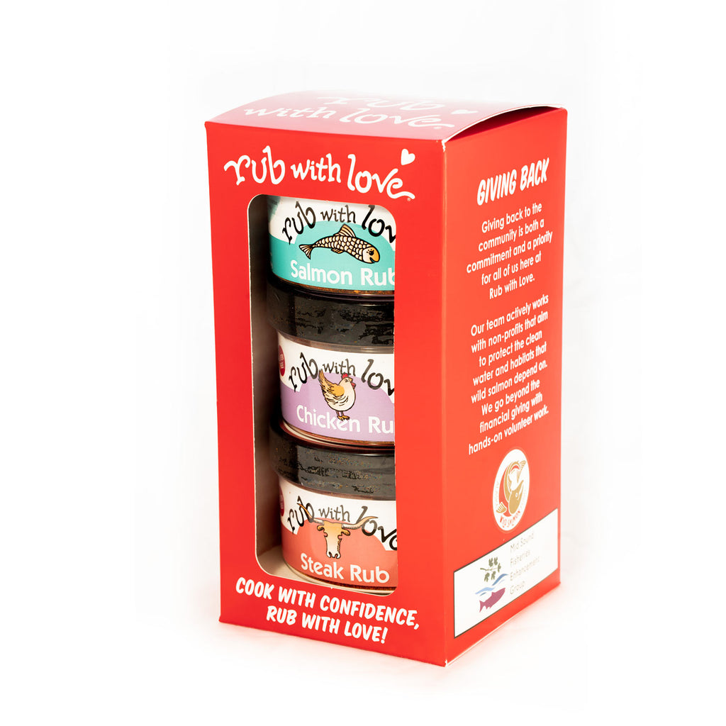Mama Ray's Kitchen Trio Pack - Steak, Original, Poultry Rubs