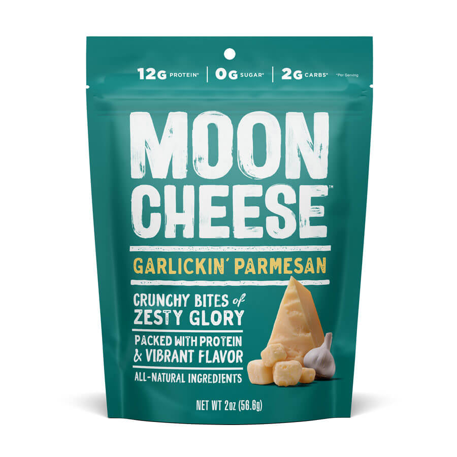 
            
                Load image into Gallery viewer, Moon Cheese Garlickin Parmesan Snack| Made In Washington Food Gifts
            
        