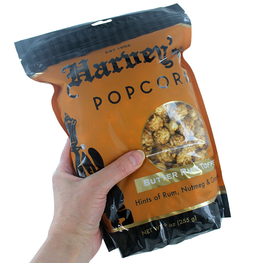 Harvey's Specialty Popcorn Butter Rum Toffee | Bremerton Gift Ideas