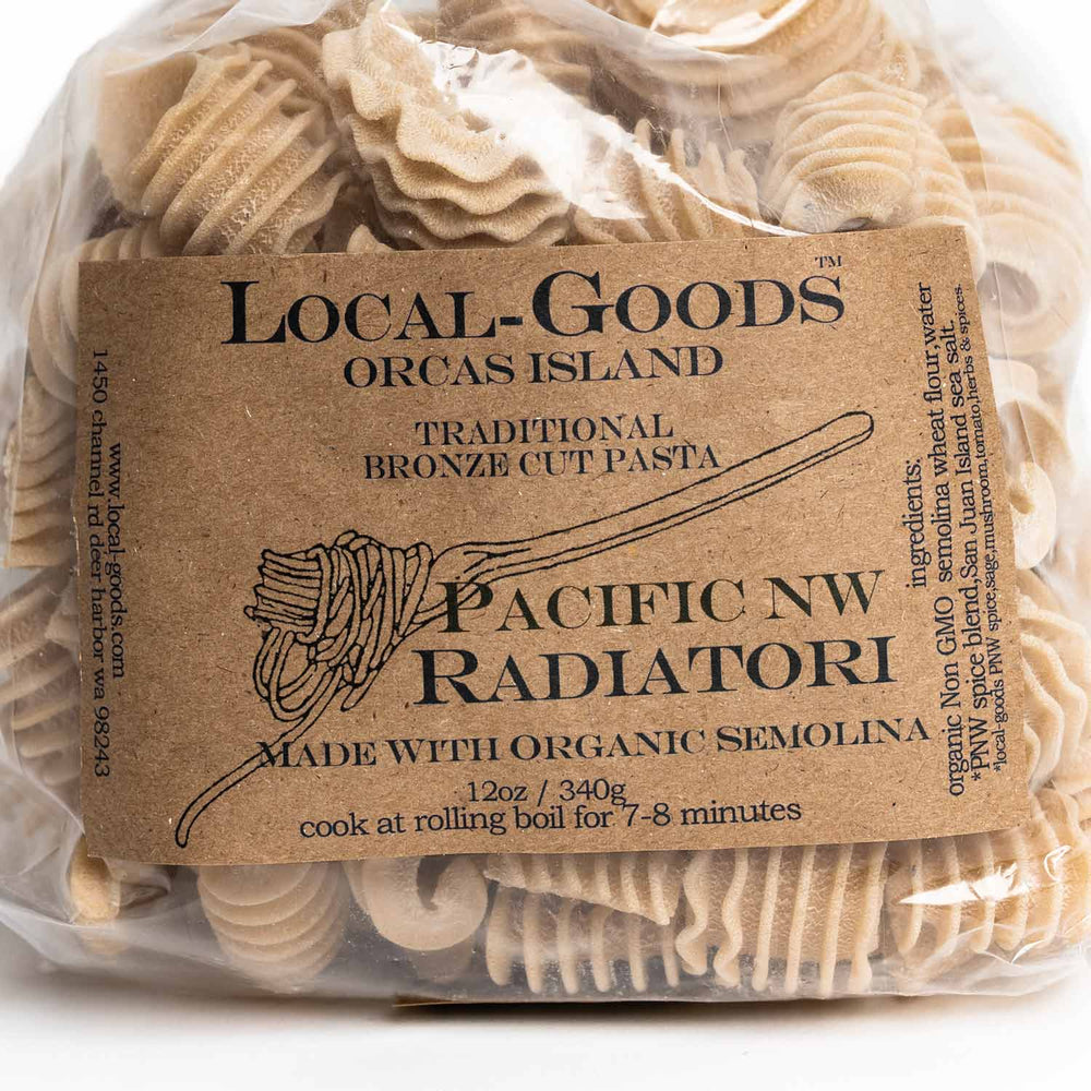 Local Goods Pacific NW Radiatori Pasta | Made In Washington Gift ideas