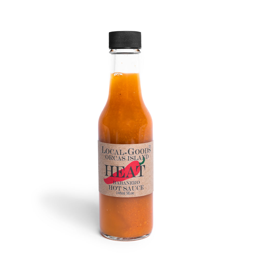 Local Goods Heat Habanero Hot Sauce | Food Gifts | Orcas Island, WA