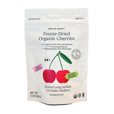 Chelan Beauty Organic Freeze-Dried Red Cherries