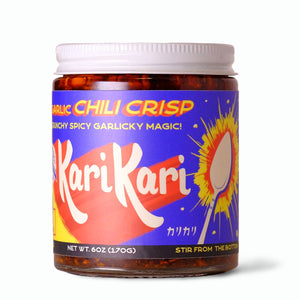 
            
                Load image into Gallery viewer, KariKari Garlic Chili Crisp | Made In Washington | Spicy Foodie Gifts
            
        
