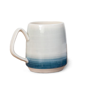 Briggs Shore Ceramics Blue Sea Mug | Made In Washington | Porcelain Mug