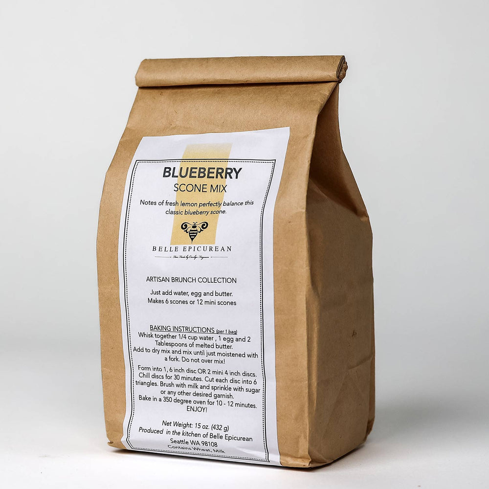 Belle Epicurean Blueberry Scone Mix | Made In Washington | Brunch Gifts for the Foodie