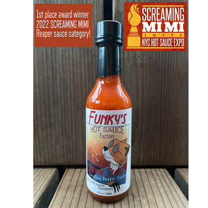 Funky's Hot Sauce Factory Seeing Stars Carolina Reaper Sauce | Made In Washington