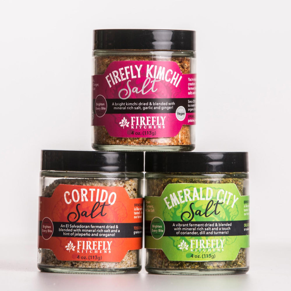 Firefly Kitchens - Fermented Infused Sea Salt Trio