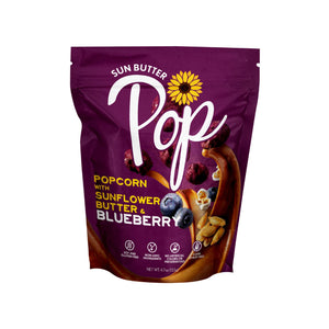 Jaspen's Sun Butter Pop Blueberry Popcorn Snacks | Made In Washington | Binge Watching Snacks