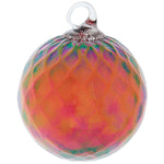 Hand Blown Glass Ruby Birthstone Ornament | Made In Washington | July Birthdays
