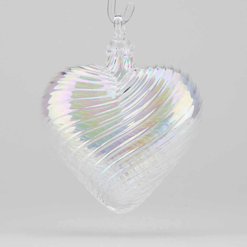 
            
                Load image into Gallery viewer, Glass Eye Studio Birthstone Heart | Made in Washington | April Birthdays Diamond
            
        
