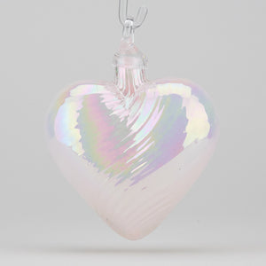 
            
                Load image into Gallery viewer, Glass Eye Studio Birthstone Heart | Made In Washington | October Birthdays Opal
            
        