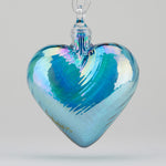 Glass Eye Studio Birthstone Heart | Made In Washington | December Birthdays Topaz
