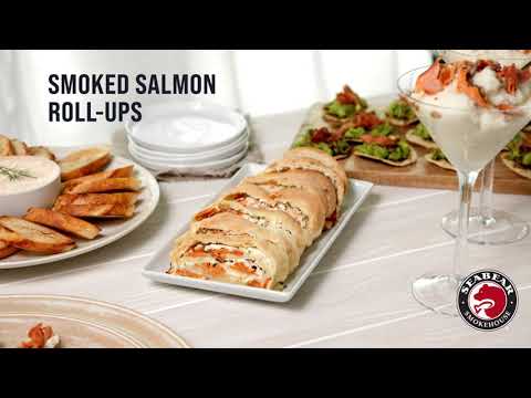 
            
                Load and play video in Gallery viewer, SeaBear Recipe: Smoked Salmon Roll-Ups | Made In Washington
            
        