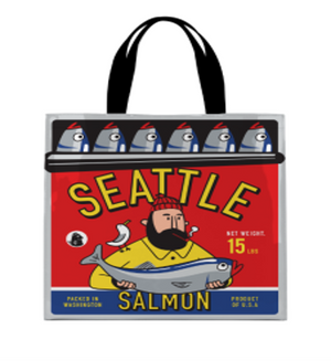 Chalo - Seattle Salmon Can Shopping Bag