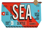 Chalo - Seattle Luggage Tag Medium Pouch